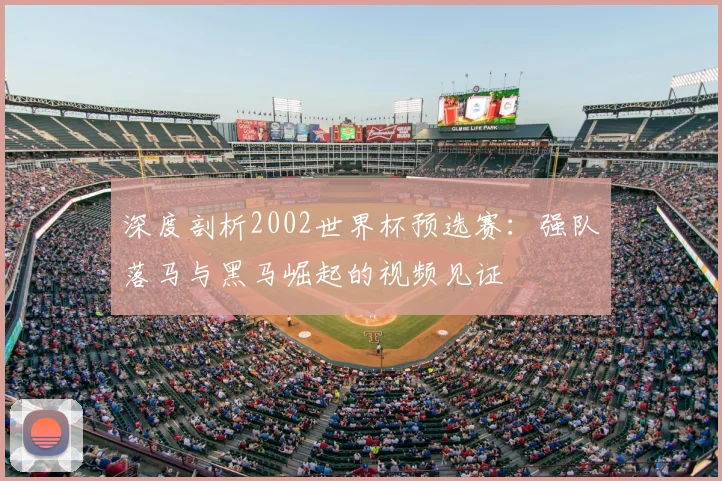 深度剖析2002世界杯预选赛:强队落马与黑马崛起的视频见证